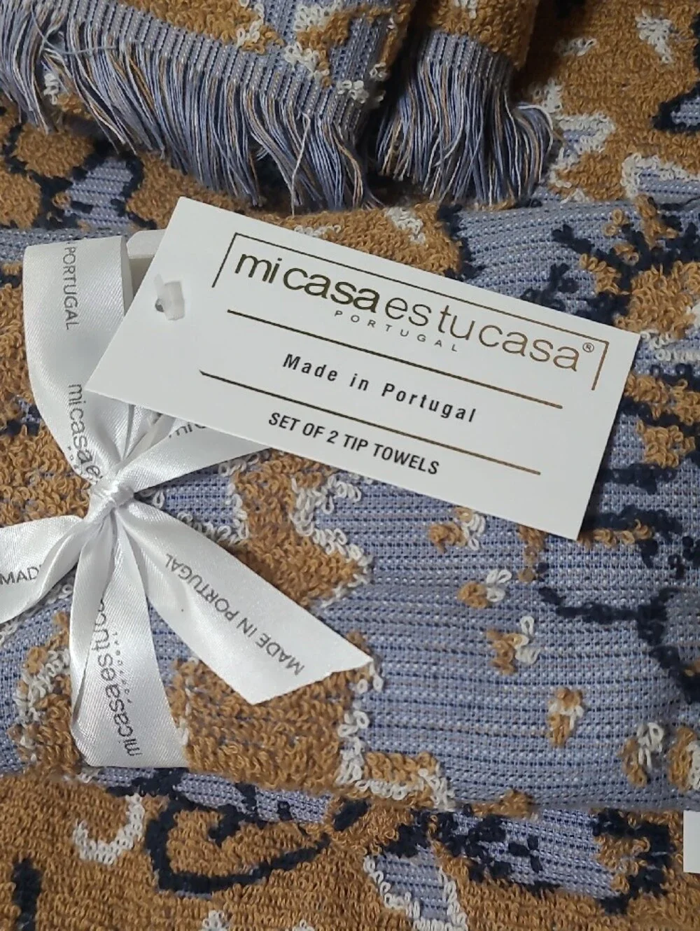 Mi Casas Portugal Jacquard Bath Towel Set